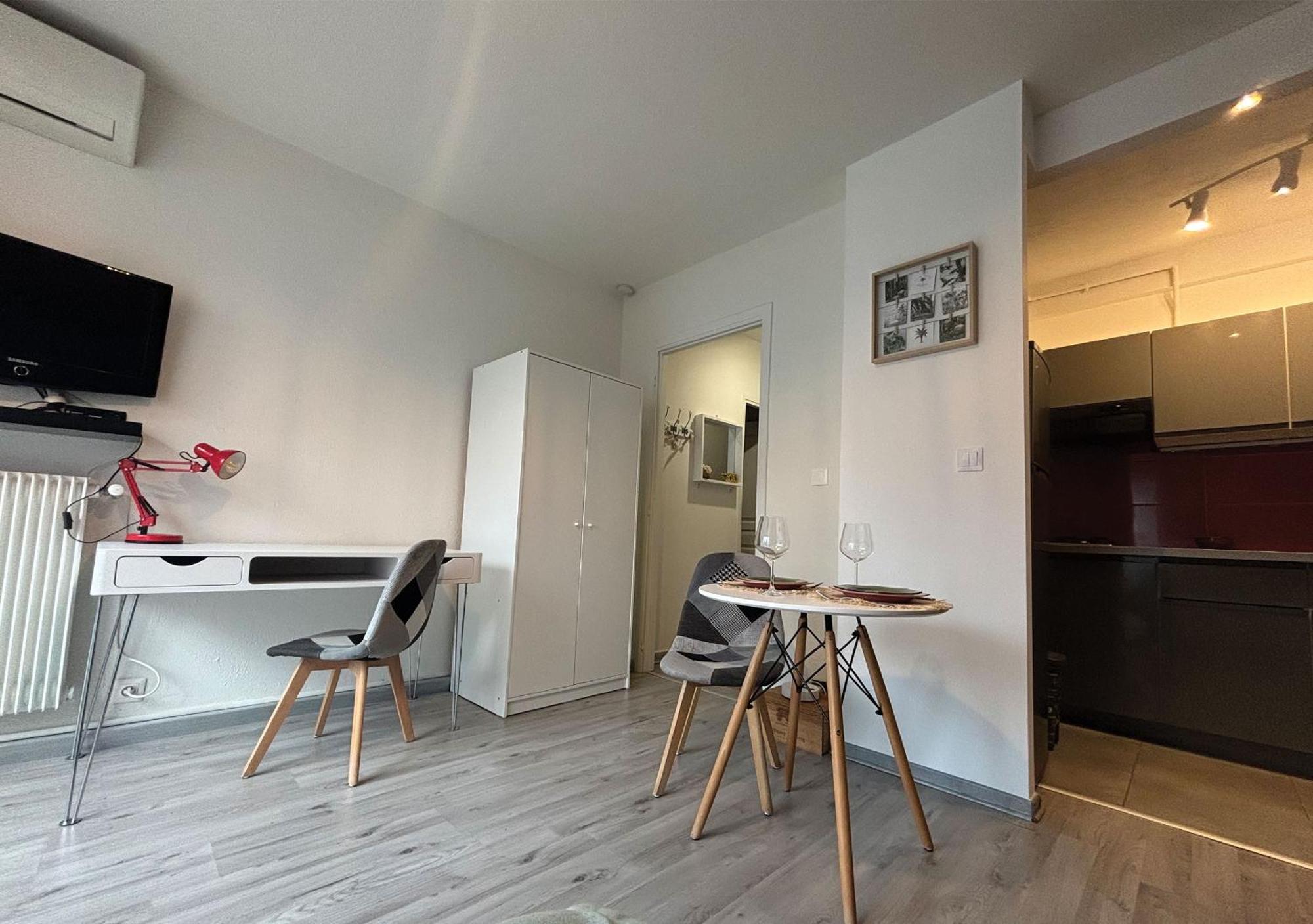 Charming Studio In Nice 2-Min Walk To The Sea Exterior foto